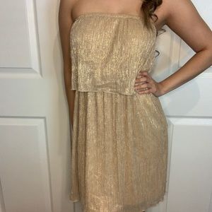 Strapless dress size M